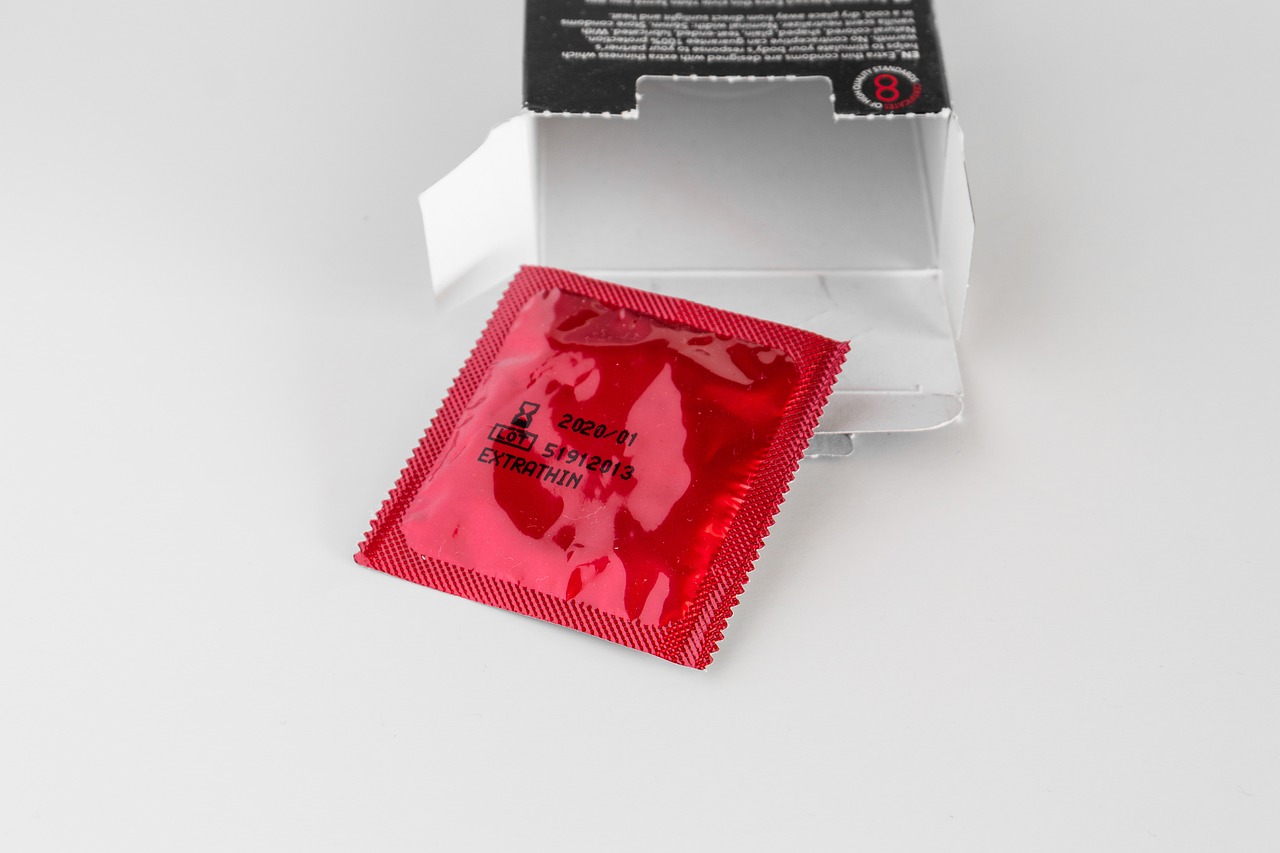 červený kondom